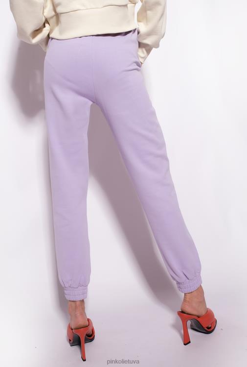 bėgimo drabužiai ir antblauzdžiai | DH06P715 logotipu marginti bėgikai Pinko alyvinė – šviesus šerbetas