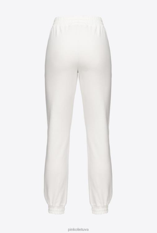 bėgimo drabužiai ir antblauzdžiai | DH06P716 logotipu marginti bėgikai Pinko šilko baltumo