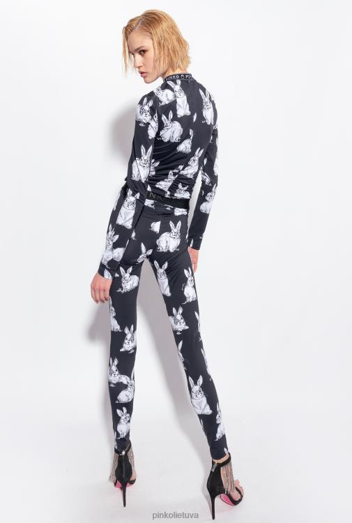 bėgimo drabužiai ir antblauzdžiai | DH06P772 triušio antblauzdžiai Pinko juoda/pilka/balta