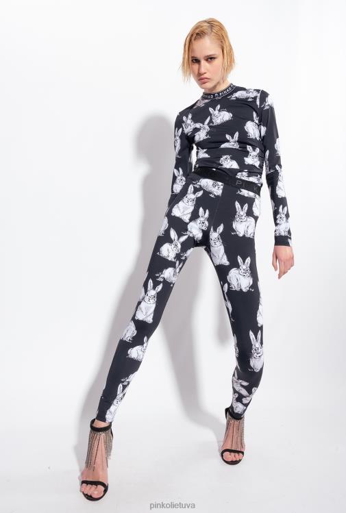 bėgimo drabužiai ir antblauzdžiai | DH06P772 triušio antblauzdžiai Pinko juoda/pilka/balta