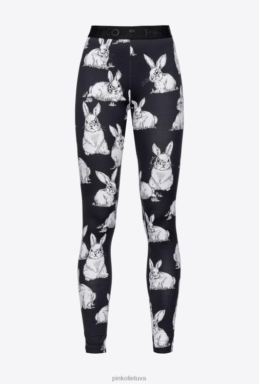 bėgimo drabužiai ir antblauzdžiai | DH06P772 triušio antblauzdžiai Pinko juoda/pilka/balta