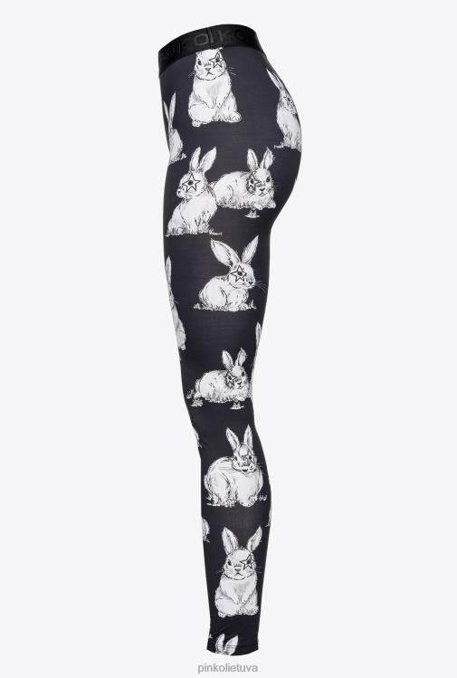 bėgimo drabužiai ir antblauzdžiai | DH06P772 triušio antblauzdžiai Pinko juoda/pilka/balta