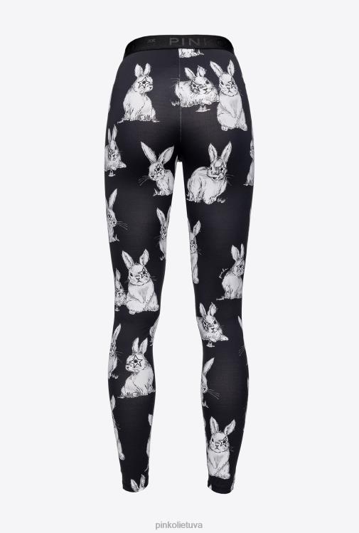 bėgimo drabužiai ir antblauzdžiai | DH06P772 triušio antblauzdžiai Pinko juoda/pilka/balta