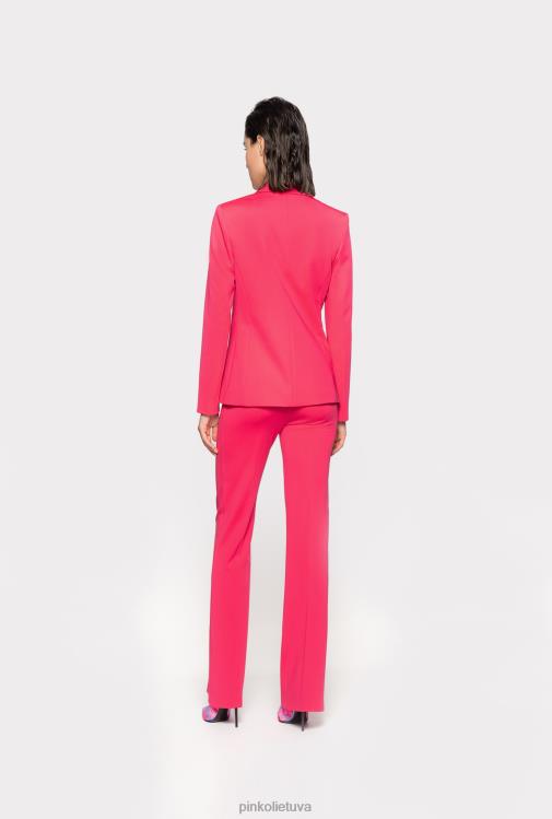 laisvalaikio kelnės | DH06P642 platėjančios tamprios techninės kelnės Pinko aviečių raudonumo