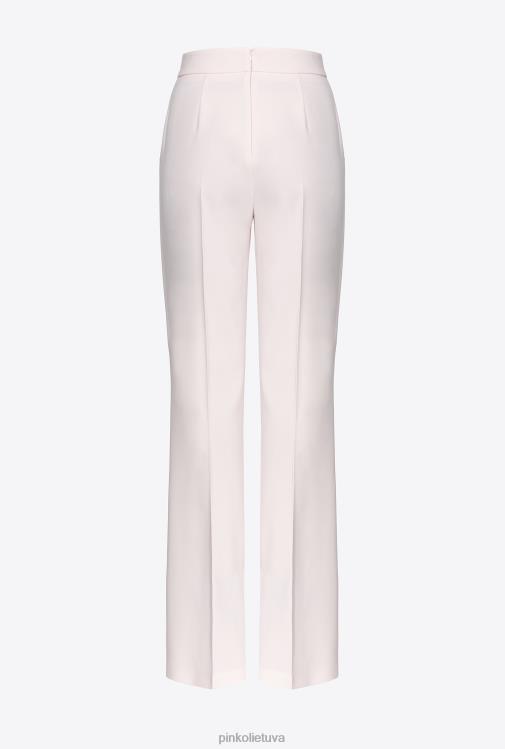 laisvalaikio kelnės | DH06P660 kelnės su auksinėmis sagomis Pinko debesėlis rožinis