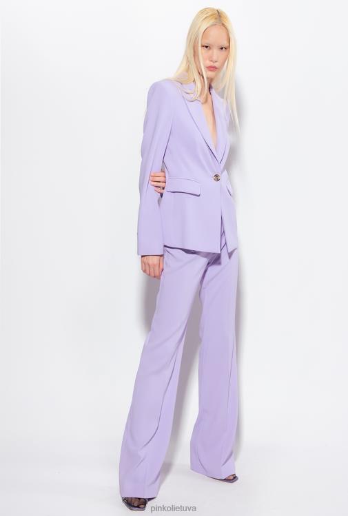 laisvalaikio kelnės | DH06P665 platėjančios tamprios kelnės Pinko alyvinė – tamsus šerbetas