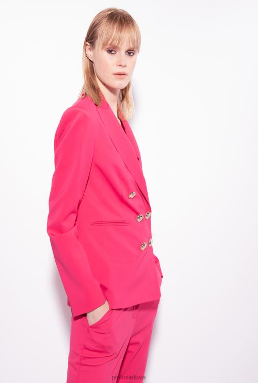 laisvalaikio kelnės | DH06P677 milano megztos cigarečių kelnės Pinko aviečių raudonumo