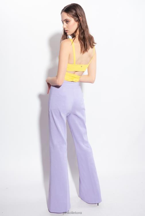 laisvalaikio kelnės | DH06P728 skeltuku kelnes Pinko šviesi orchidėja