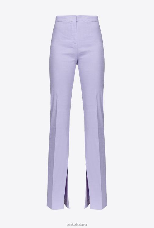 laisvalaikio kelnės | DH06P728 skeltuku kelnes Pinko šviesi orchidėja