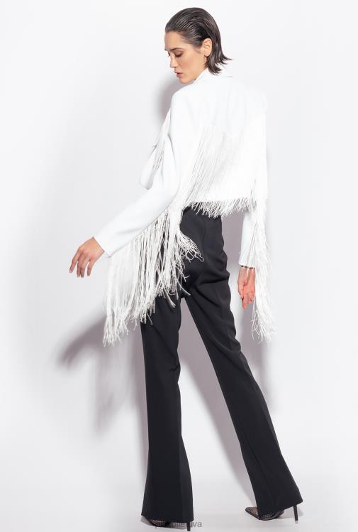 laisvalaikio kelnės | DH06P767 kelnės su skeltuku apačioje Pinko limuzinas juodas