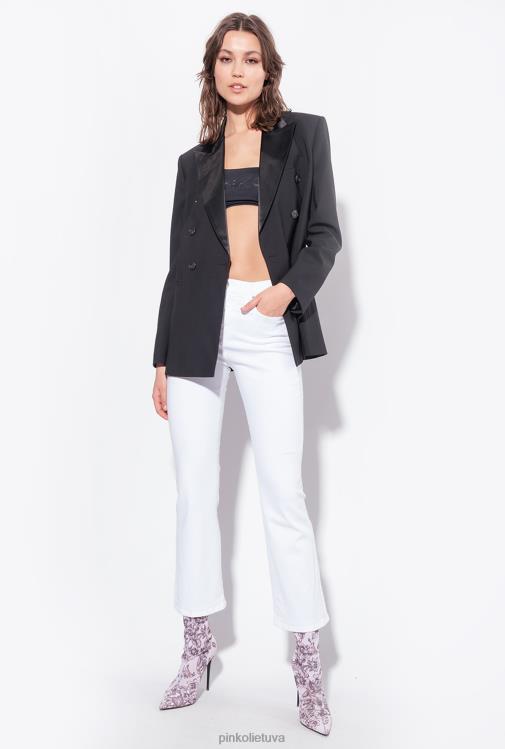 džinsai | DH06P877 power bull bootcut džinsai Pinko ryškiai balta