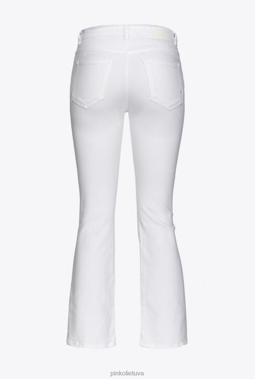 džinsai | DH06P877 power bull bootcut džinsai Pinko ryškiai balta