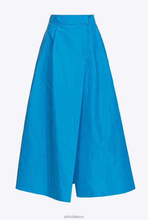 ilgi sijonai | DH06P807 elegantiškas maksi sijonas Pinko direktorius mėlynas