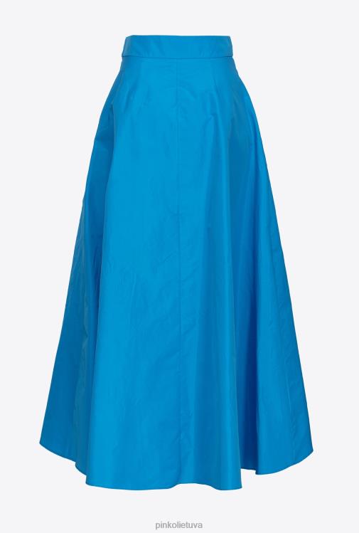 ilgi sijonai | DH06P807 elegantiškas maksi sijonas Pinko direktorius mėlynas