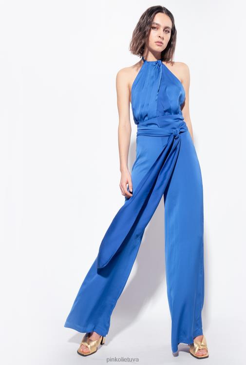 kombinezonai ir marškinėliai | DH06P7 lengvas kombinezonas su varčia Pinko mėlyna