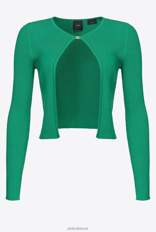 megztinis | DH06P515 riebuotas atviras megztinis Pinko amazonė