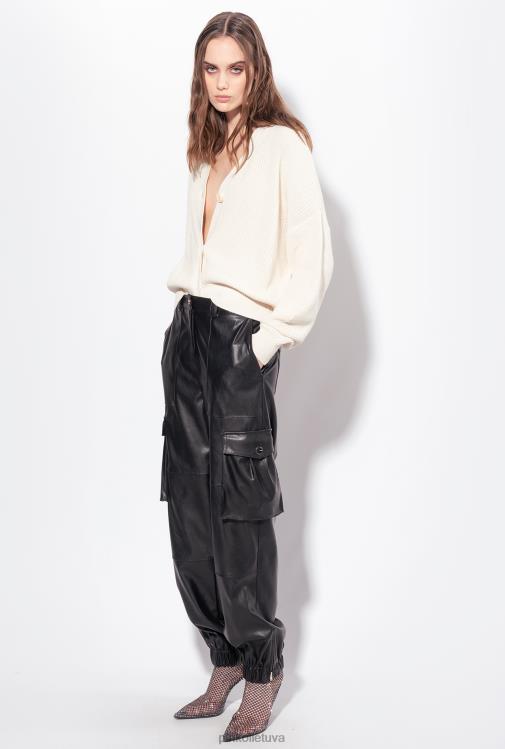 megztinis | DH06P528 megztas žvejo megztinis Pinko rožinis dūmas baltas