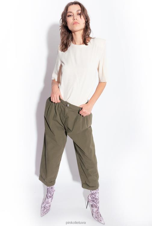 palaidinės | DH06P258 žakardo spalvos palaidinė trumpomis rankovėmis Pinko rožinis dūmas baltas