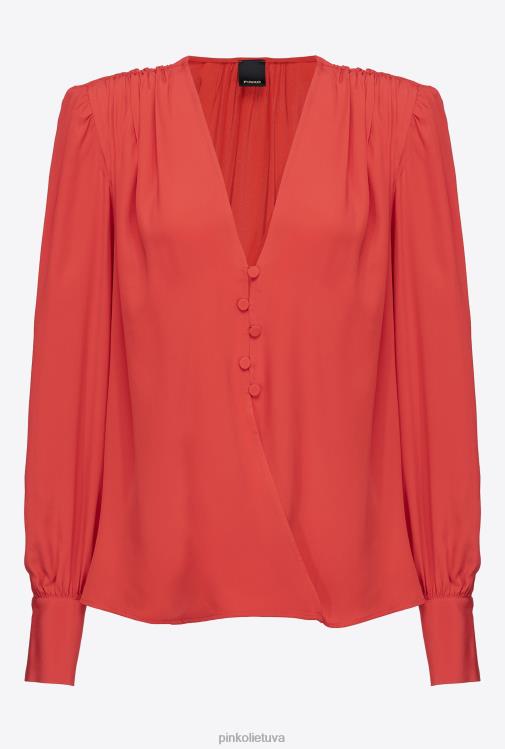 palaidinės | DH06P298 užsegama palaidine Pinko 1 formulė raudona