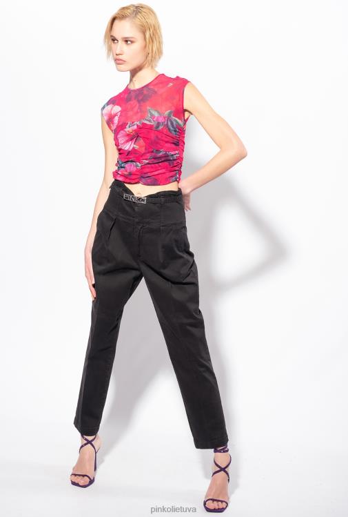 viršuje | DH06P395 Hibiscus marginto viršus Pinko keli. fuksija/rožinė