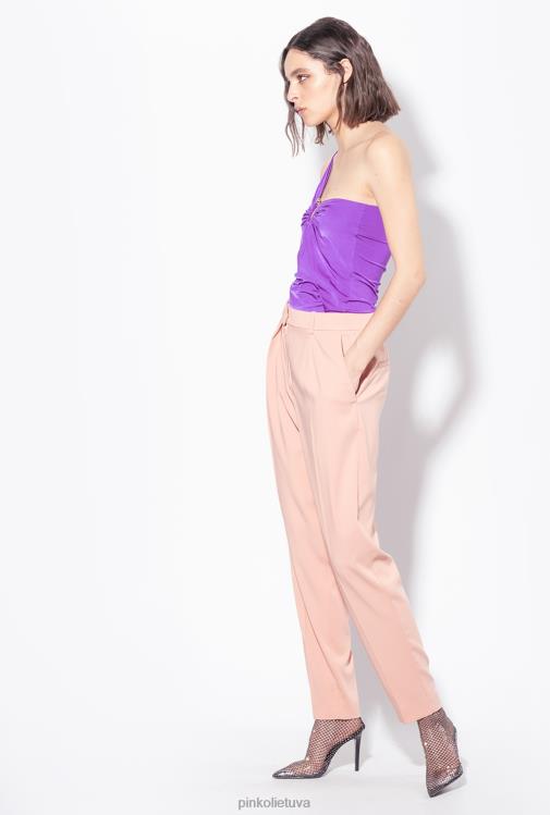 viršuje | DH06P463 viena petis su žiedu Pinko pasididžiavimas violetinė