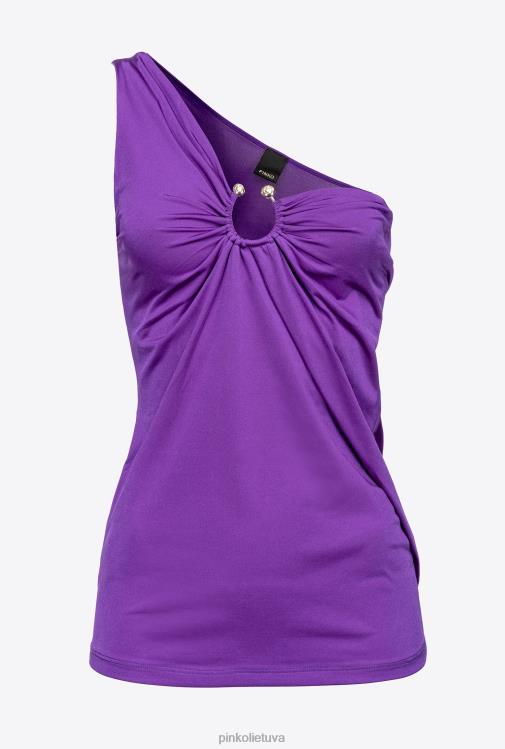viršuje | DH06P463 viena petis su žiedu Pinko pasididžiavimas violetinė