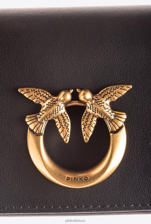 microlove maišeliai | DH06P1222 mikro meilės krepšys tiesiog spustelėkite Pinko juodas-antikvarinis auksas