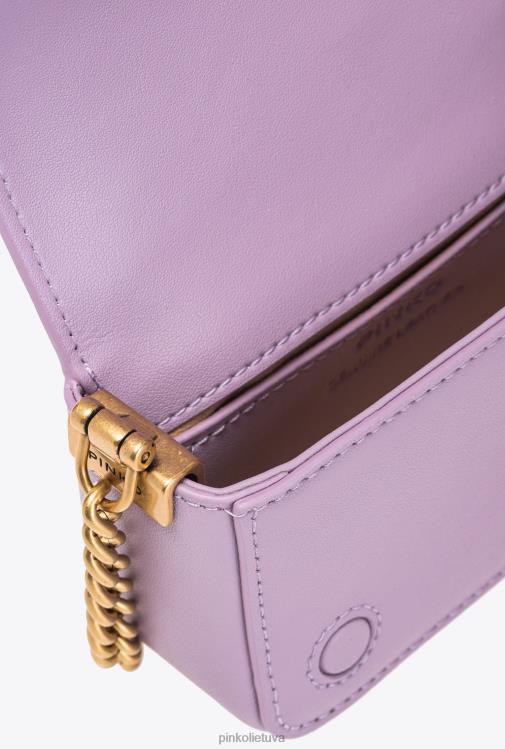 microlove maišeliai | DH06P1223 mikro meilės krepšys tiesiog spustelėkite Pinko vilkdalgis-senovinis auksas