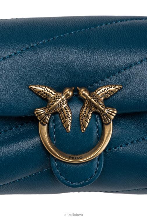 microlove maišeliai | DH06P1228 mikro meilės maišelio pūsti Pinko žalsvai melsvai antikvarinis auksas