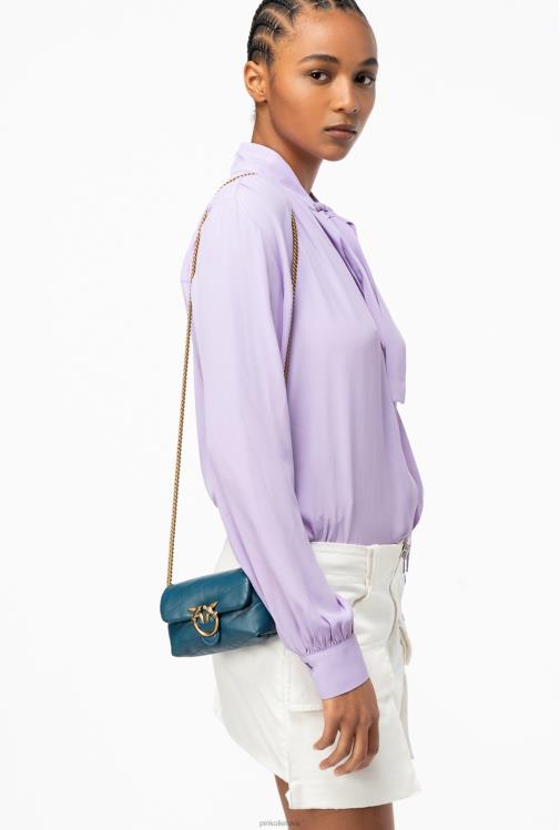 microlove maišeliai | DH06P1228 mikro meilės maišelio pūsti Pinko žalsvai melsvai antikvarinis auksas