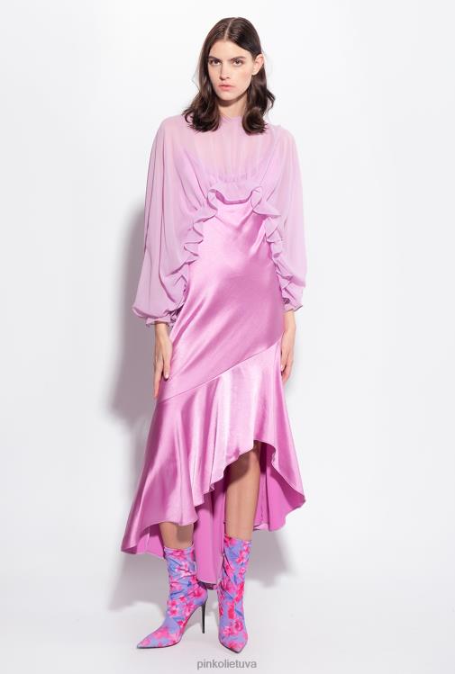 gūžteli pečiais | DH06P626 susiraukšlėjęs pečiais Pinko orchidėja