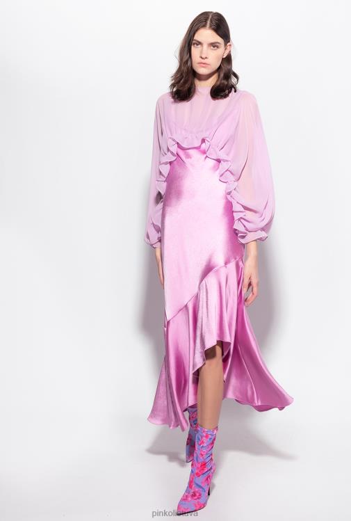 gūžteli pečiais | DH06P626 susiraukšlėjęs pečiais Pinko orchidėja